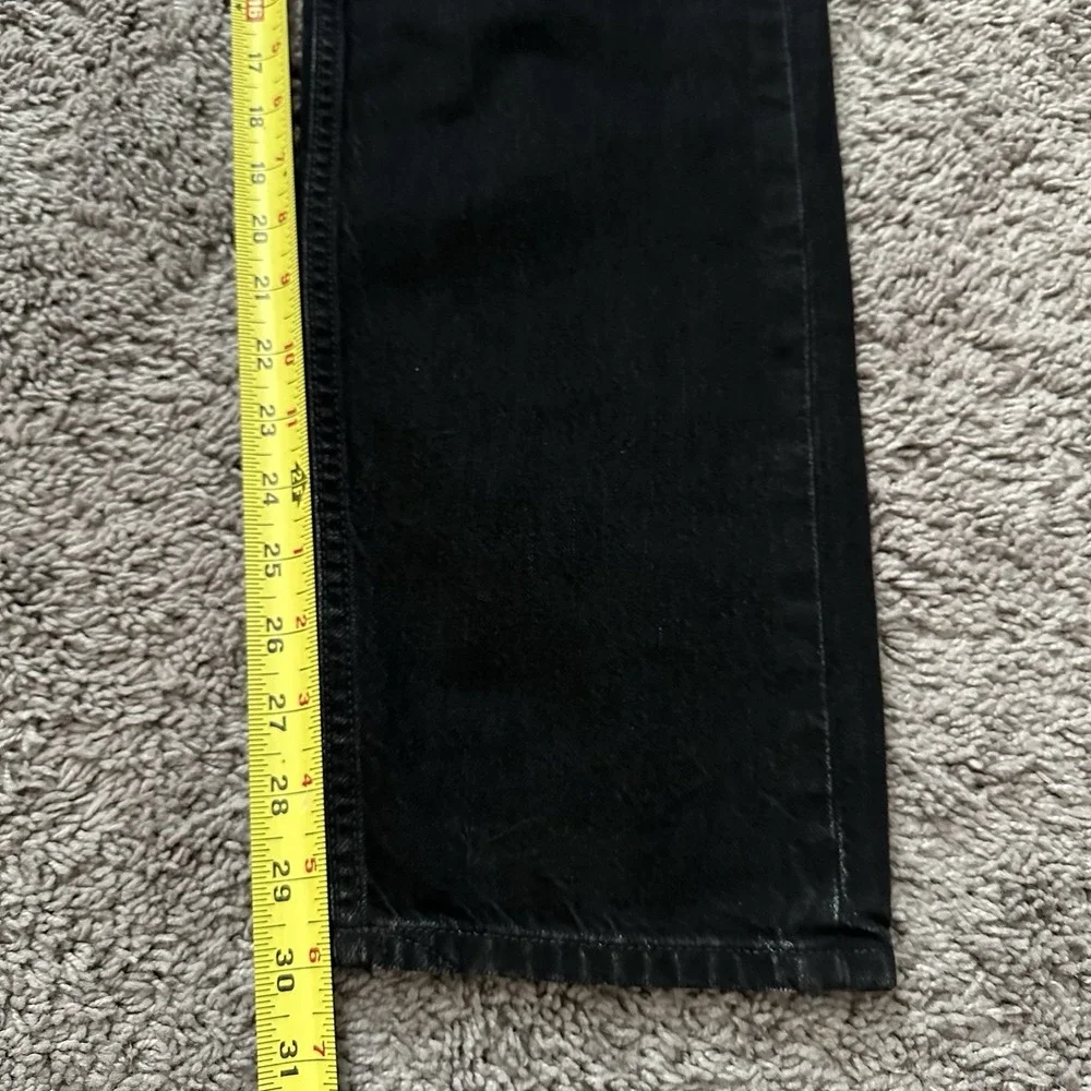 Lee Men's 101+ 731 Arvin Selvedge Cowboy Comfort Tapered Black Jeans Size 32x31